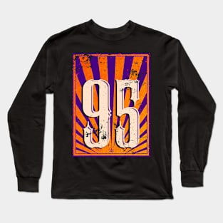 95 Retro Logo Style Long Sleeve T-Shirt